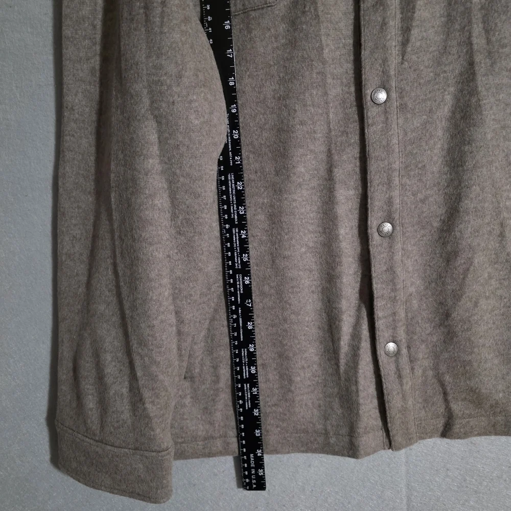 NWOT Peter Millar Mens Wool Crown Flex Fleece Shirt Jacket MF24Z21BT Size 2XT